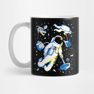 Astronaut Space Junk Satellite Gift Mug